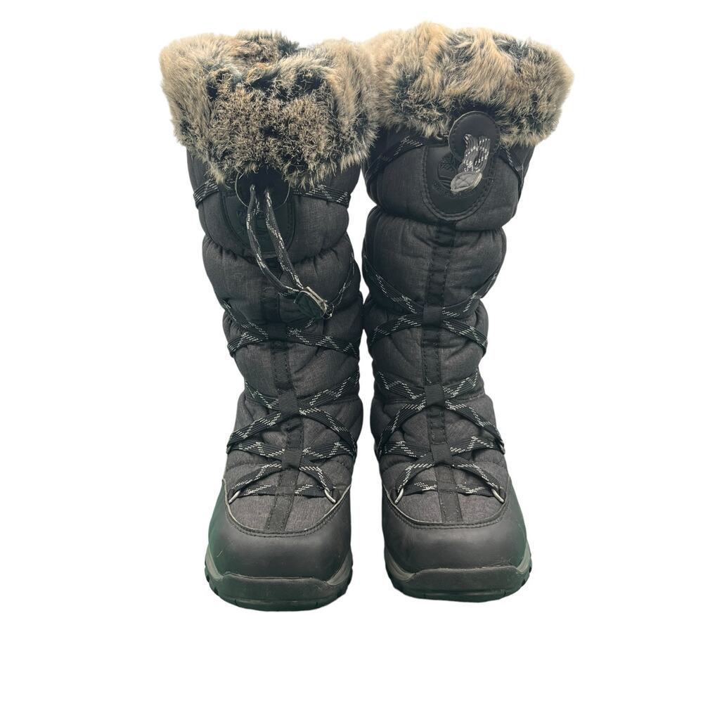 Timberland Chillberg Over the Chill 2160R Women's Black Snow Boot Waterproof 8.5